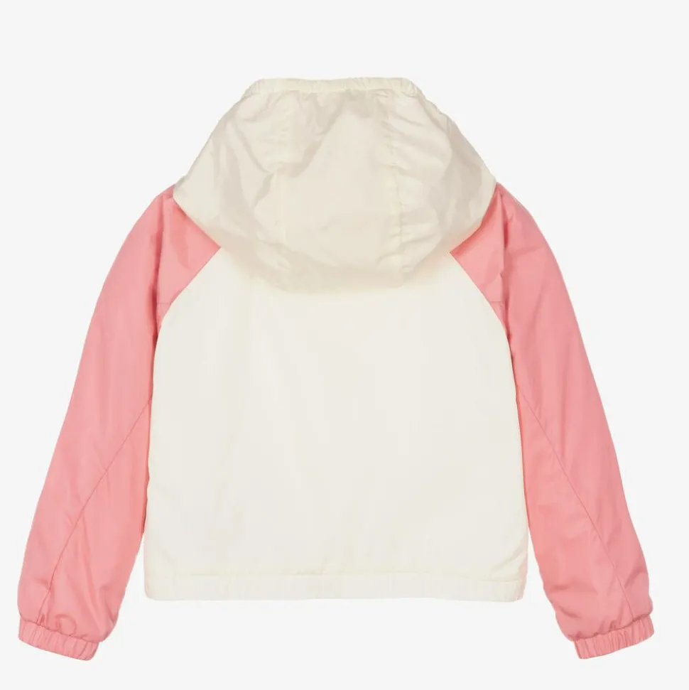 Girls Pink & Ivory Enabish Jacket