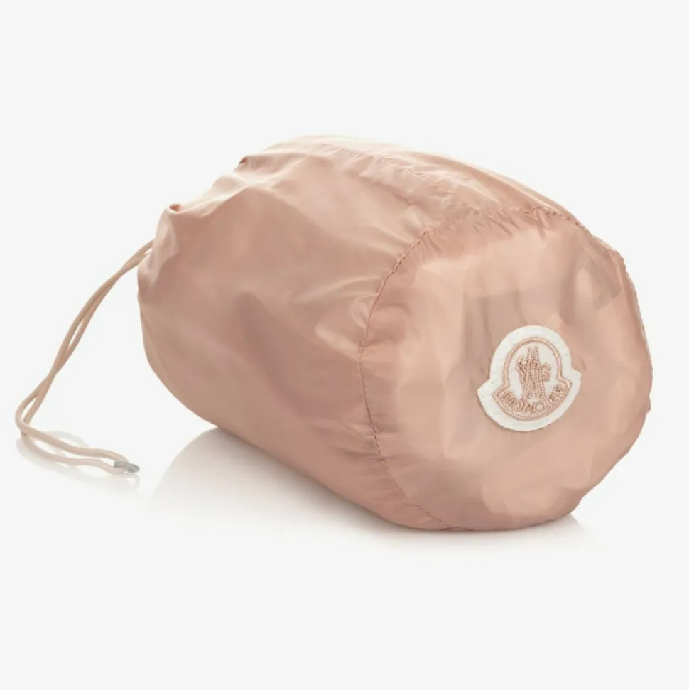 Girls Pink & White Logo Jacket