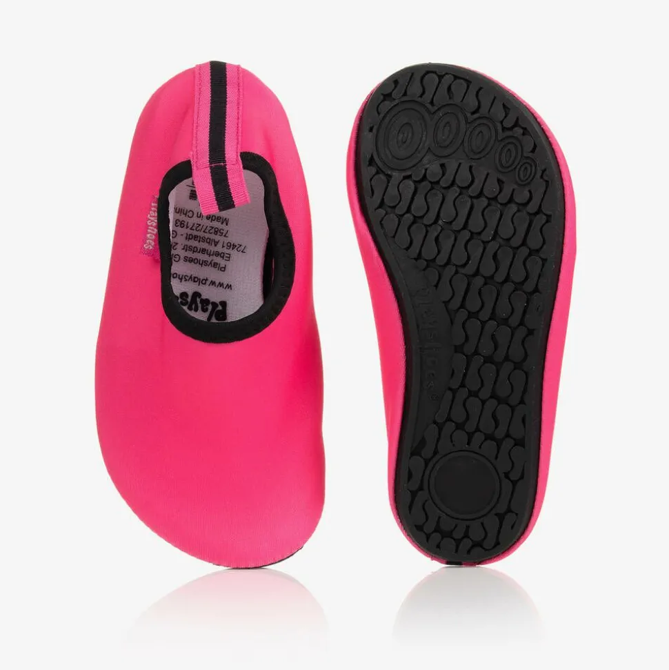 Girls Pink Aqua Shoes (UPF50+)