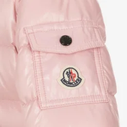 Girls Pink Bady Down Padded Jacket