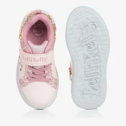 Girls Pink Bracelet Trainers