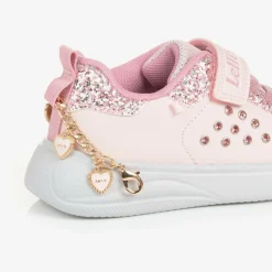 Girls Pink Bracelet Trainers