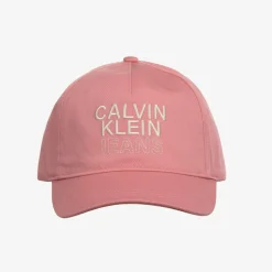 Girls Pink Cotton Baseball Cap