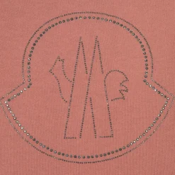 Girls Pink Cotton Sweatshirt