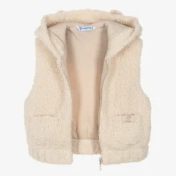 Girls Pink Cotton Tracksuit Set