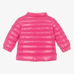 Girls Pink Down Padded Paulas Jacket