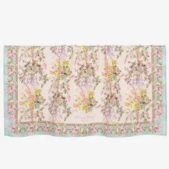 Girls Pink Floral Cotton Swaddle (97cm)