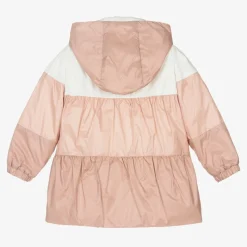 Girls Pink Hooded Jacket