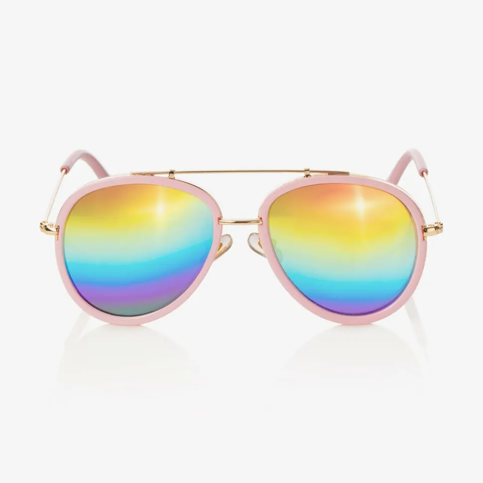 Girls Pink Katrina Sunglasses