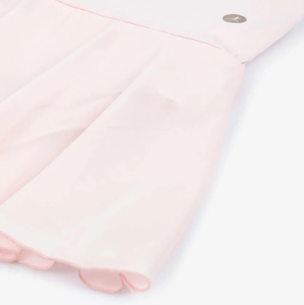 Girls Pink Leotard Dress