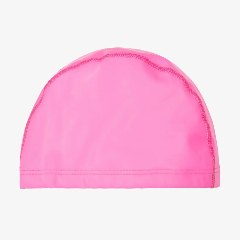 Girls Pink Mermaid Swimming Cap