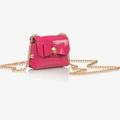 Girls Pink Mini Shoulder Bag (8cm)