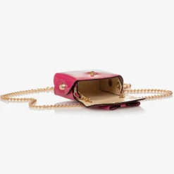 Girls Pink Mini Shoulder Bag (8cm)