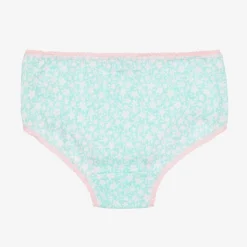 Girls Pink Organic Cotton Knickers (7 Pack)