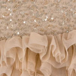 Girls Pink Sequin & Tulle Dress