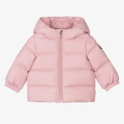 Girls Pink Sharon Down Puffer Coat