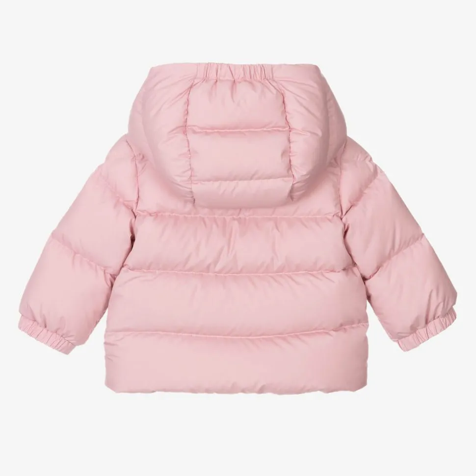 Girls Pink Sharon Down Puffer Coat