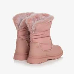 Girls Pink Snow Boots