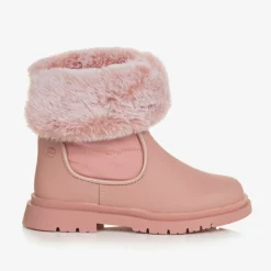 Girls Pink Snow Boots