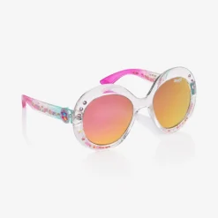 Girls Pink Sprinkle Sunglasses (UVA/UVB)