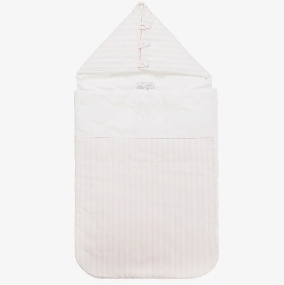 Girls Pink Striped Nest (80cm)