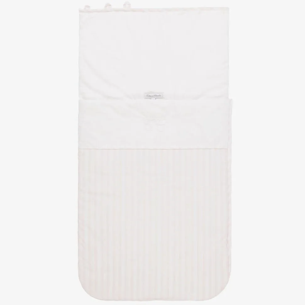 Girls Pink Striped Nest (80cm)