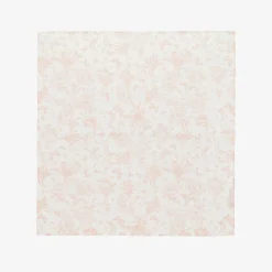 Girls Pink Toile de Jouy Print Scarf (65cm)