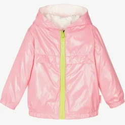 Girls Pink Windbreaker Jacket
