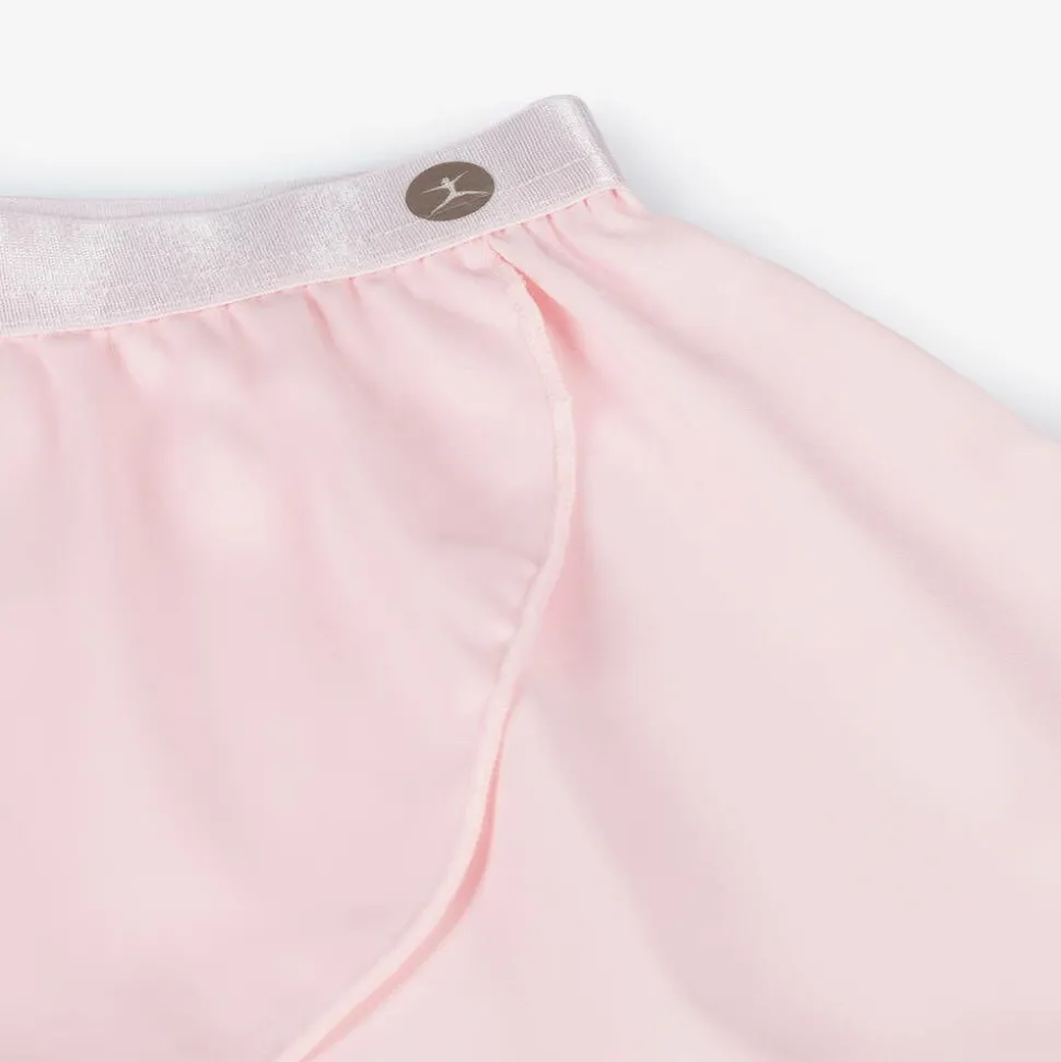 Girls Pink Wrap Skirt