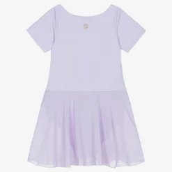 Girls Purple Leotard Dress