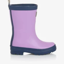 Girls Purple Rain Boots
