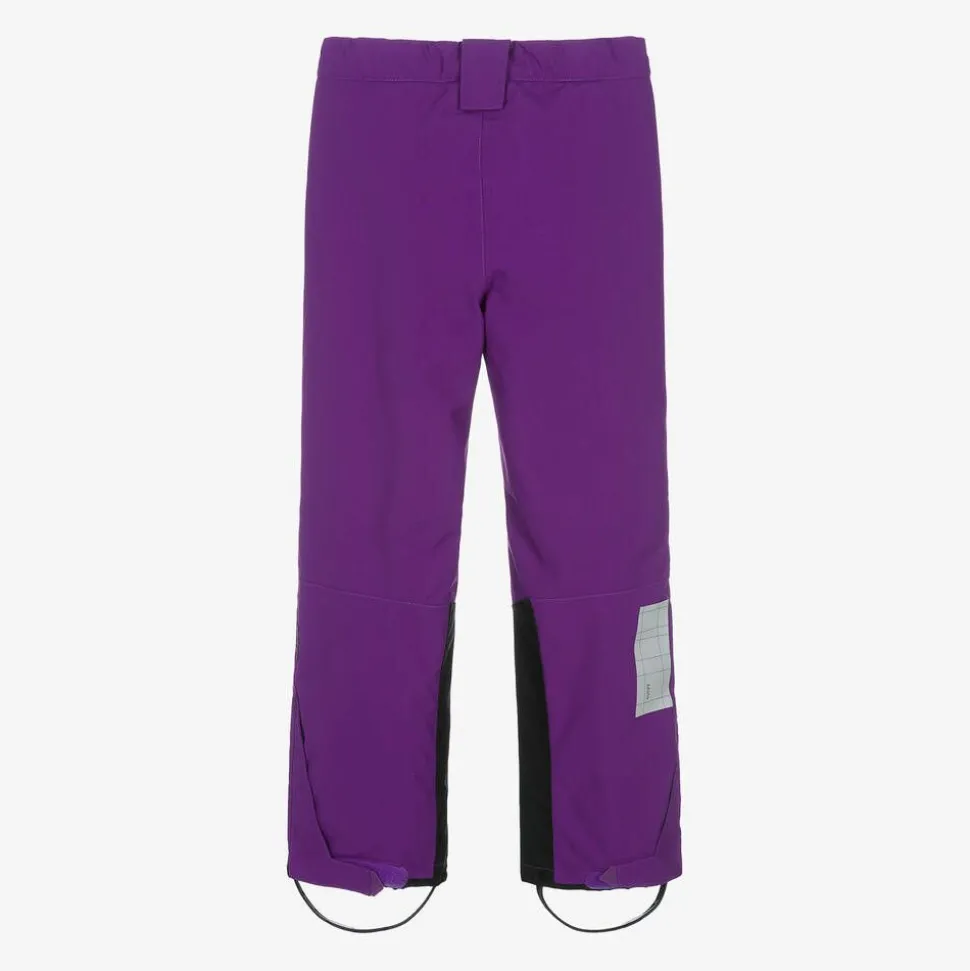 Girls Purple Ski Trousers