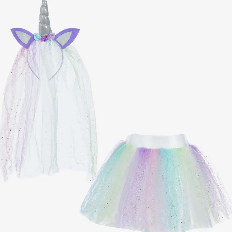 Girls Purple Unicorn Costume