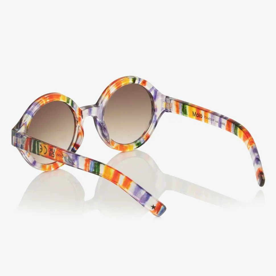 Girls Rainbow Stripe Sunglasses (UVA/UVB)