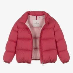 Girls Red Abbadia Puffer Jacket