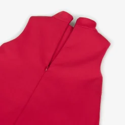 Girls Red Floral Dress