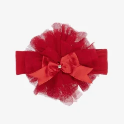 Girls Red Headband