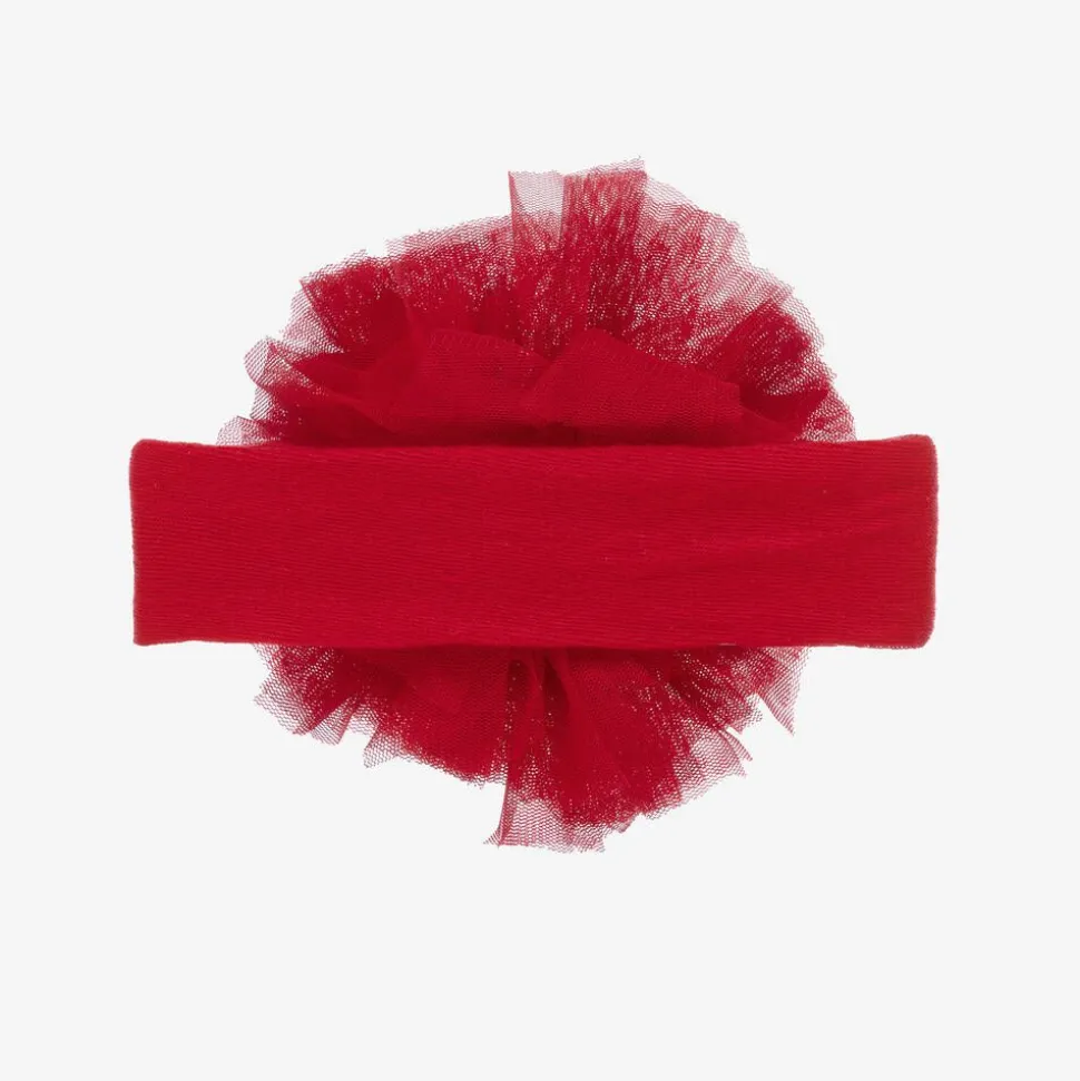 Girls Red Headband
