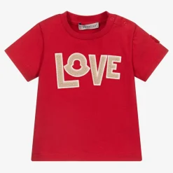Girls Red Love T-Shirt