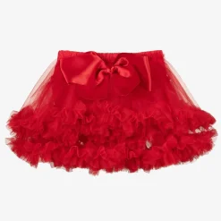 Girls Red Tutu Skirt