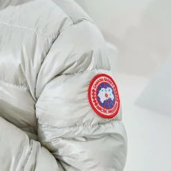 Girls Silver Down Padded Cypress Jacket