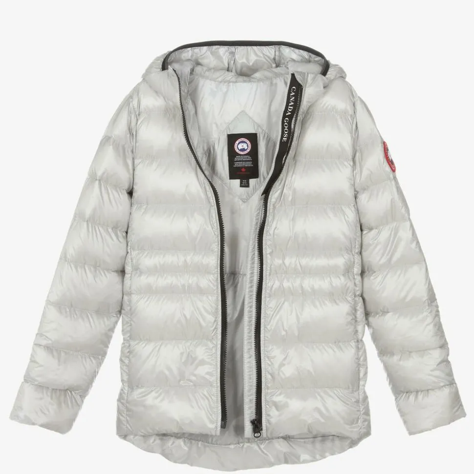 Girls Silver Down Padded Cypress Jacket