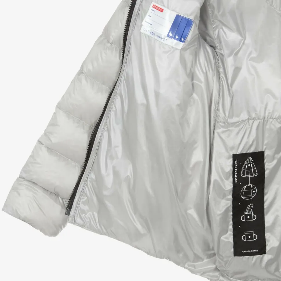 Girls Silver Down Padded Cypress Jacket