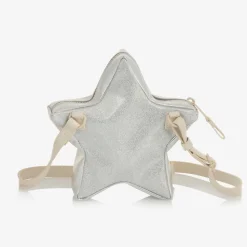 Girls Silver Star Shoulder Bag (17cm)