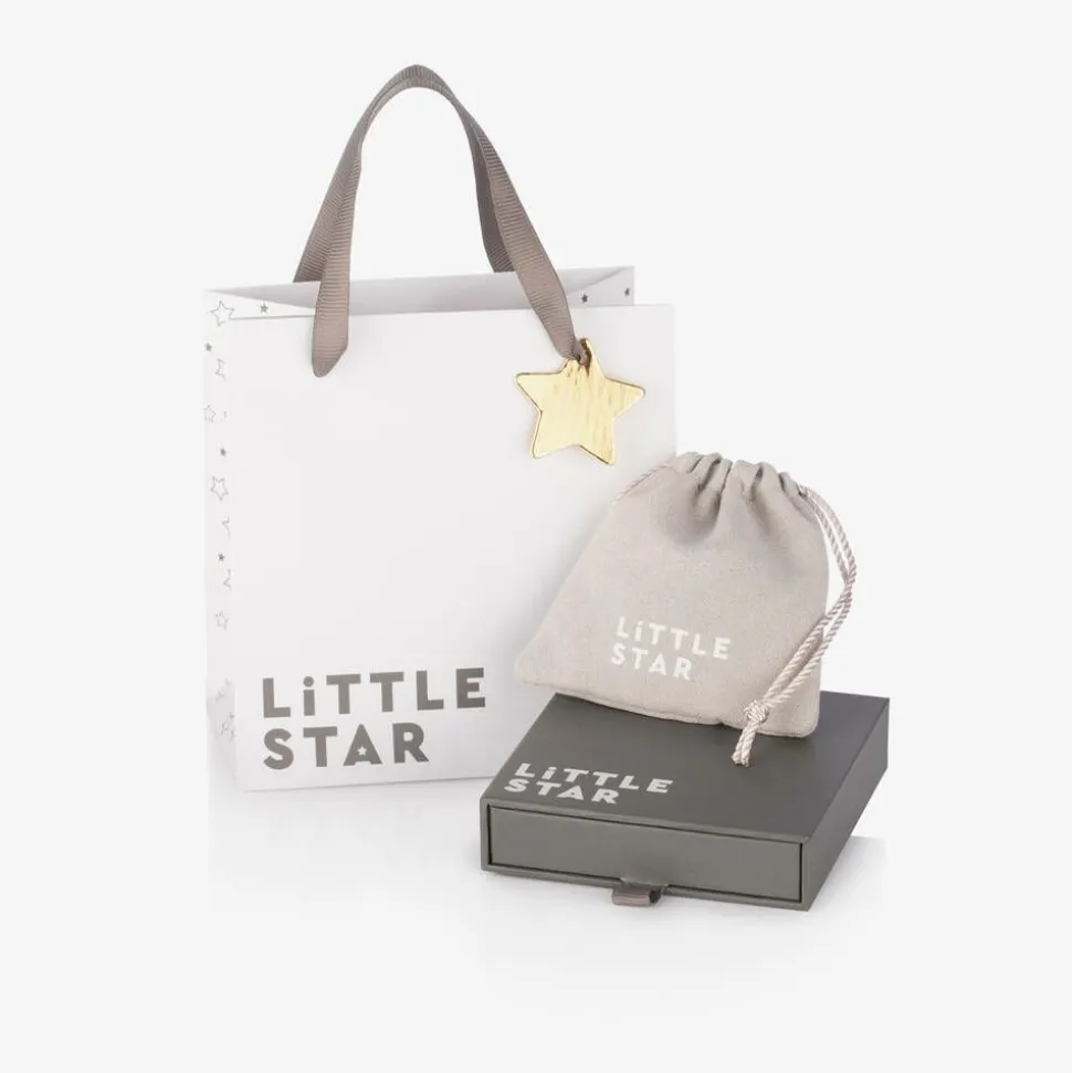 Girls Sterling Silver Diamond Heart Necklace (38cm)