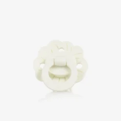 Girls White Binky Bloom Dummy