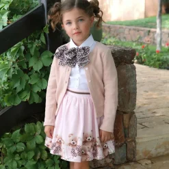 Girls White Cotton Shirt