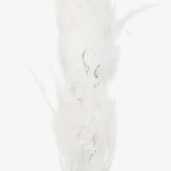 Girls White Feather Hairband