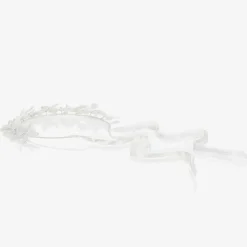 Girls White Flower Garland