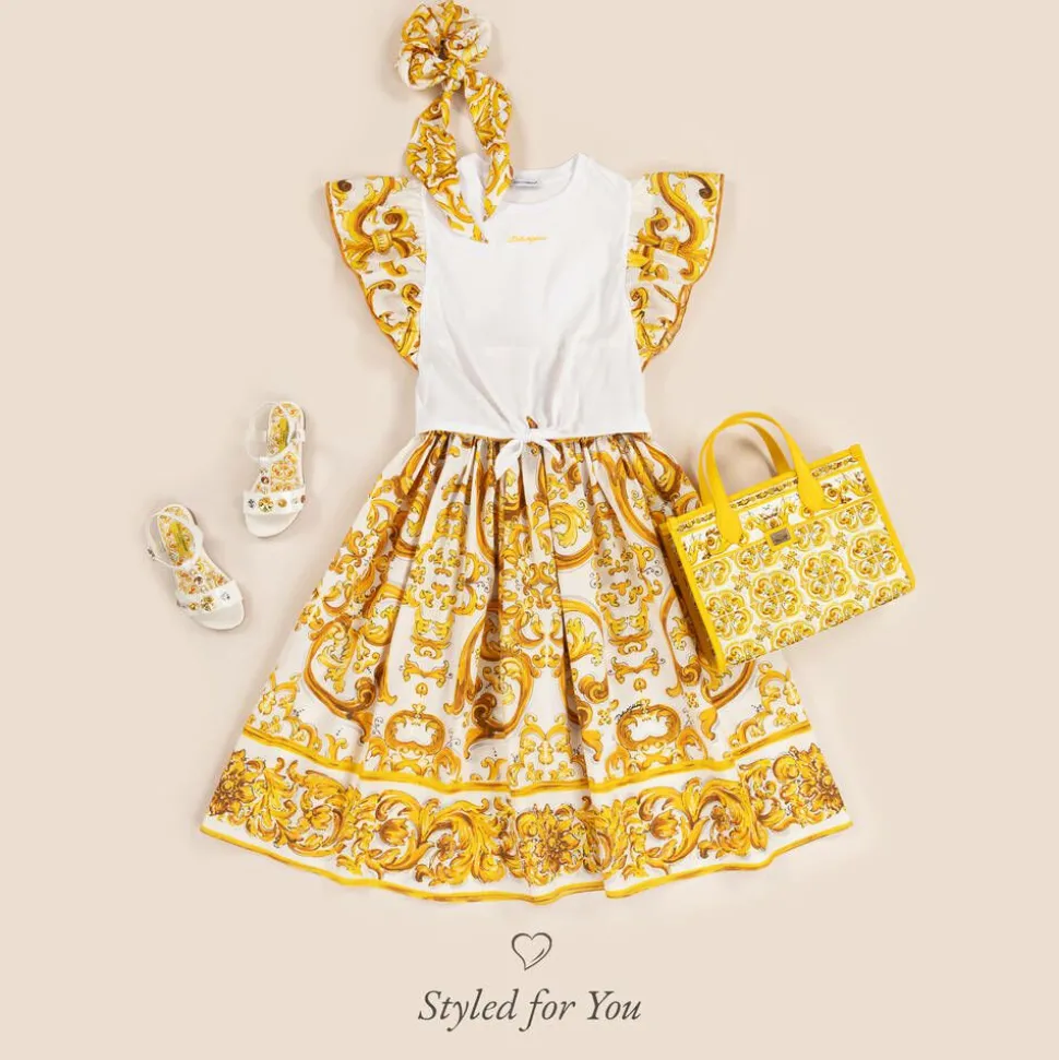 Girls White Patent Leather & Crystal Sandals